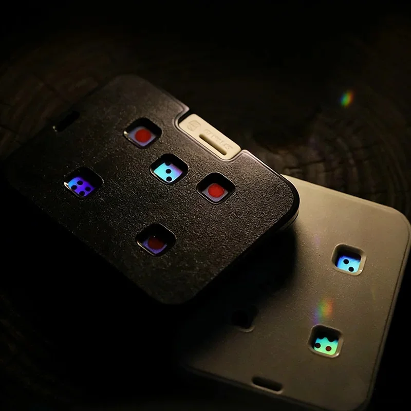 EDC 기계식 카드 다이스 피젯 스피너 파티 와인 테이블 룰렛 게임 햅틱 슬라이더 선택 어려운 결정 해소 장치