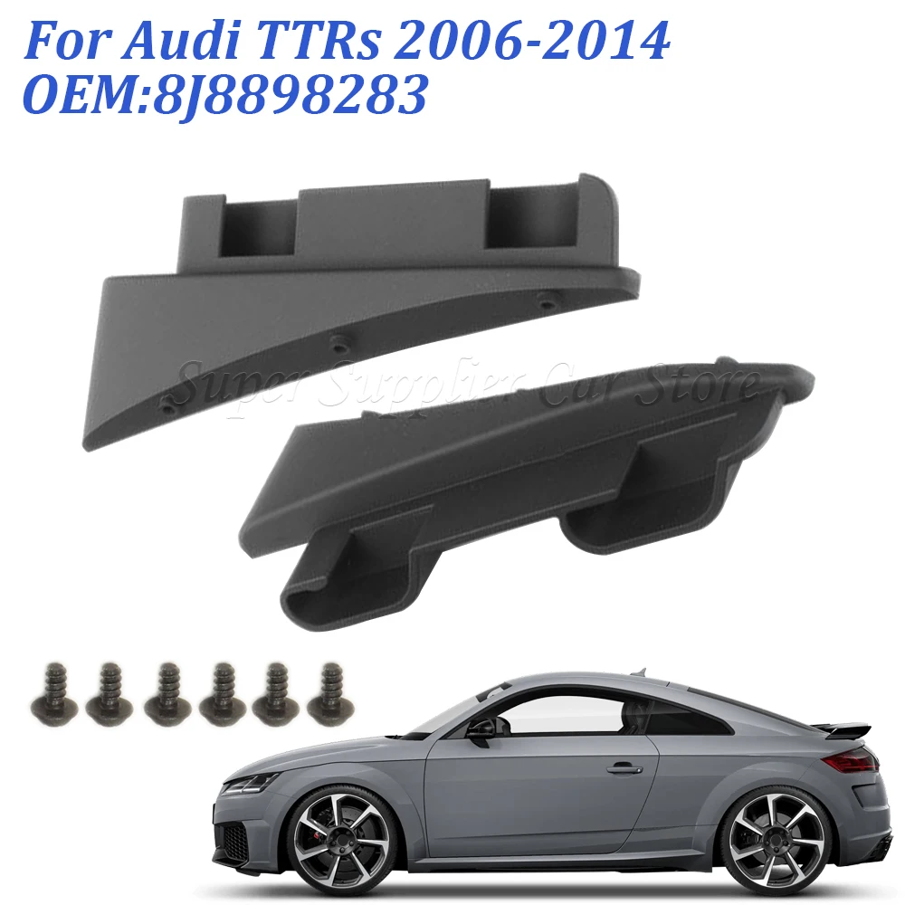 Jeu De 6 Vis En Titane Pour Bouchon De Réservoir Audi TT - Torx T25, Noir - Compatible TT 8S à Partir De 2015