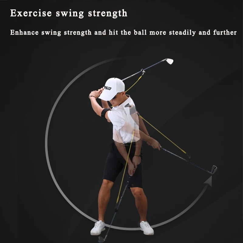 1Pc PGM Golf Swing Strength Practitioner Swing Elastic Rope