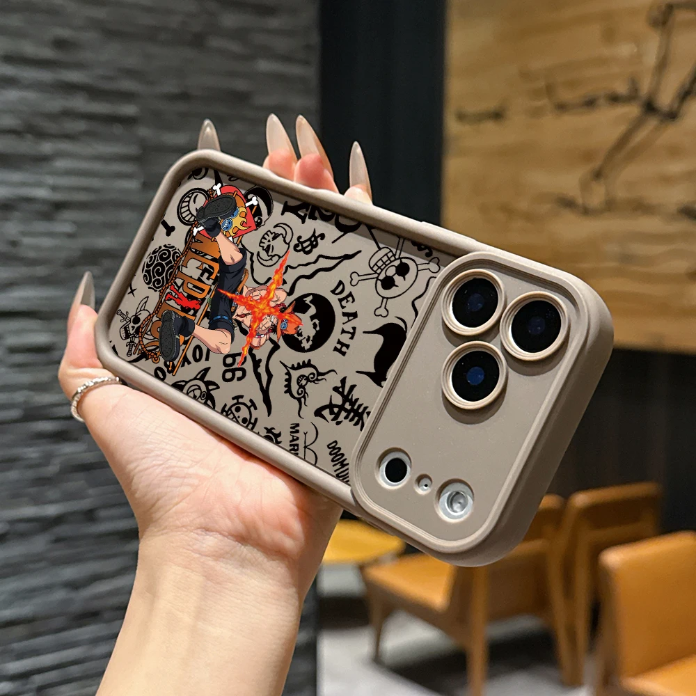 One Piece Aces Zoros Design Protective Phone Case