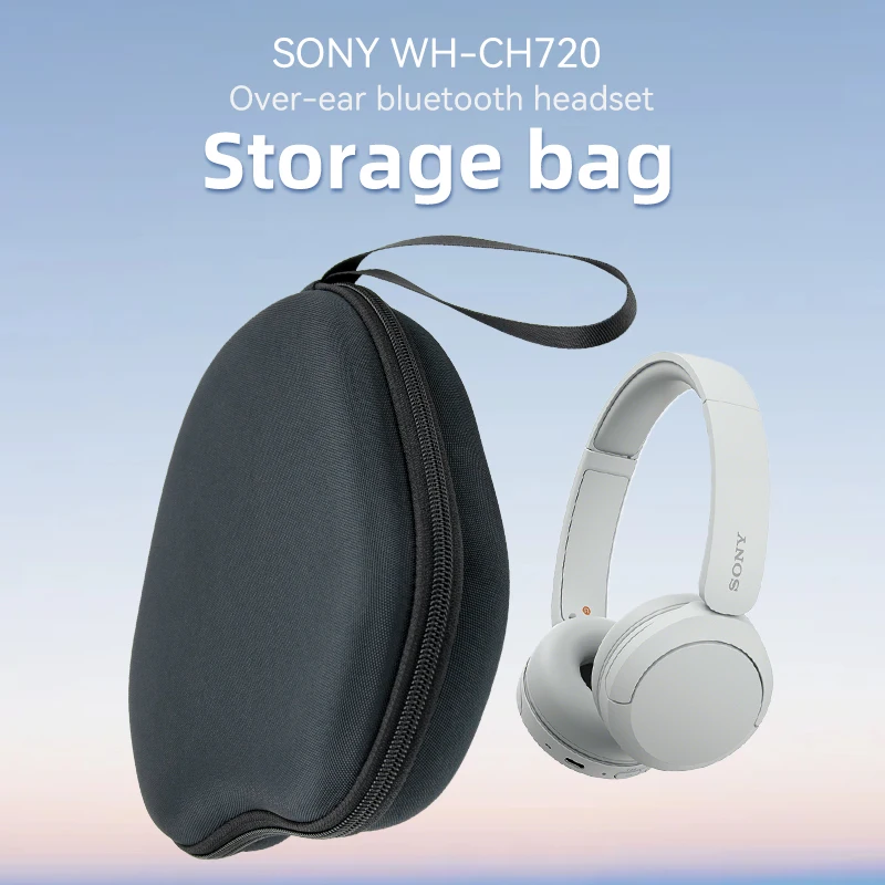 New Hard EVA Travel Carrying Bag Storage Case Cover for Sony WH-CH720N/ Sony WH-CH520N Wireless Bluetooth Headphones