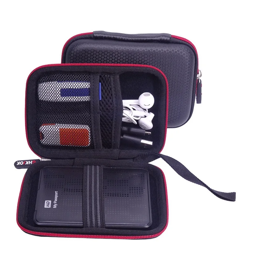 Portable External HDD Hard Drive Carrying Case Bag for Western Digital WD Elements/WD My Passport/My Passport Ultra 1TB 2TB