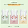 Premium Food Grade Nitrile Gloves for Adults and Kids - Cartoon Design for Kitchen and Household Cleaning 2