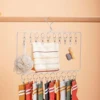 20 Clips Stainless Steel Clothes Drying Hanger Windproof Clothing Rack Clips Sock Laundry Airer Hanger Underwear Socks Holder 3
