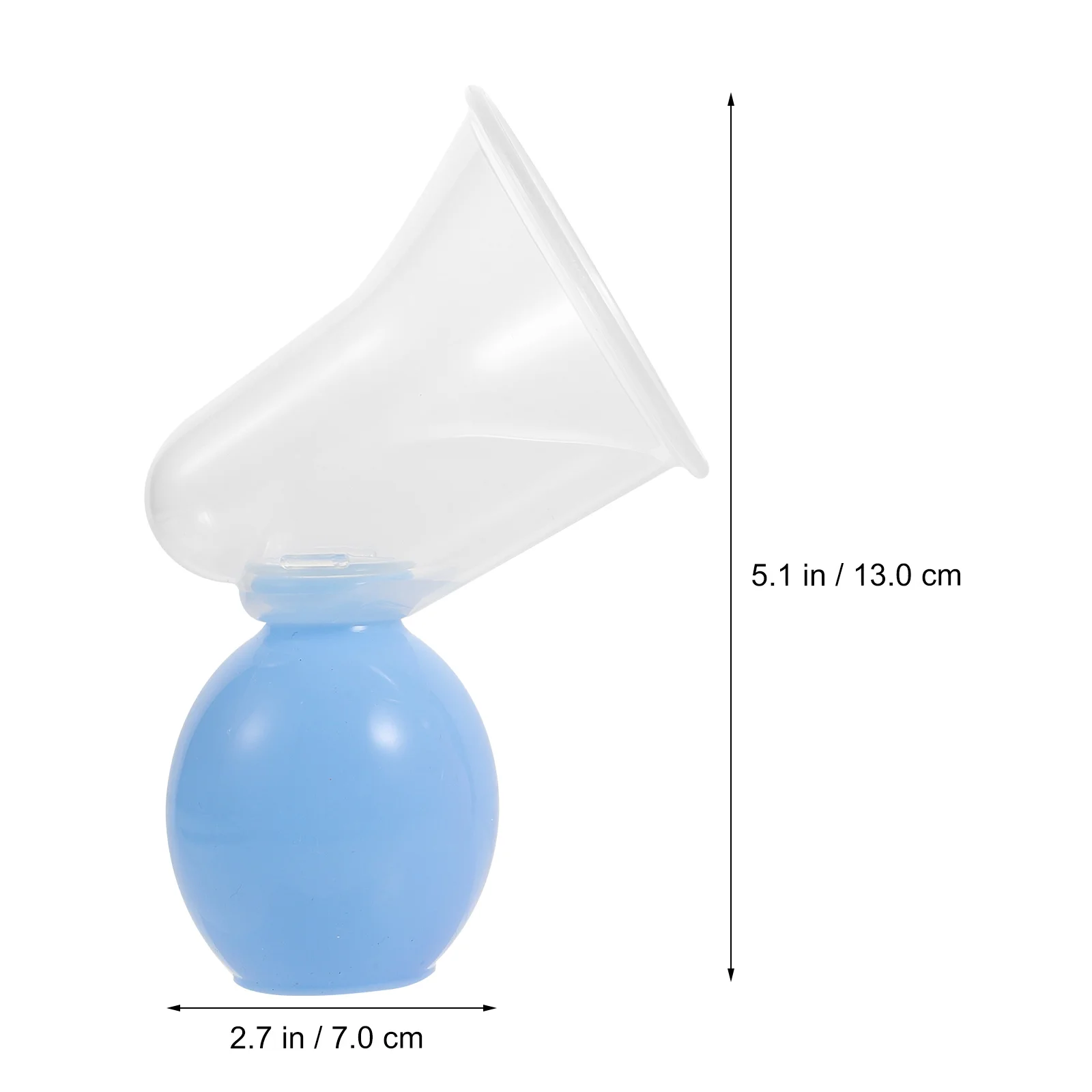 2 Sets Milk Catcher Portable Lactator Suckers Breastfeeding Supplies Extractor Suction Cups