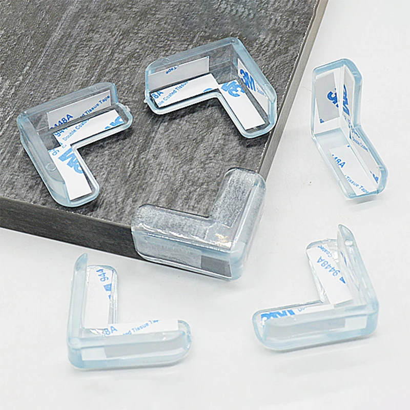 2pcs/set Baby Safety L Shaped Protector Cover Table Corner Guards Simple Children Home Protection Furnitures Edge Corner Guards