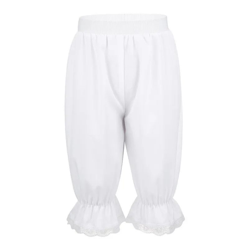 Lantern Pants Lace Five Piece Pants Spring and Summer European and American Solid Color Lace Loose Fitting Women's Pants