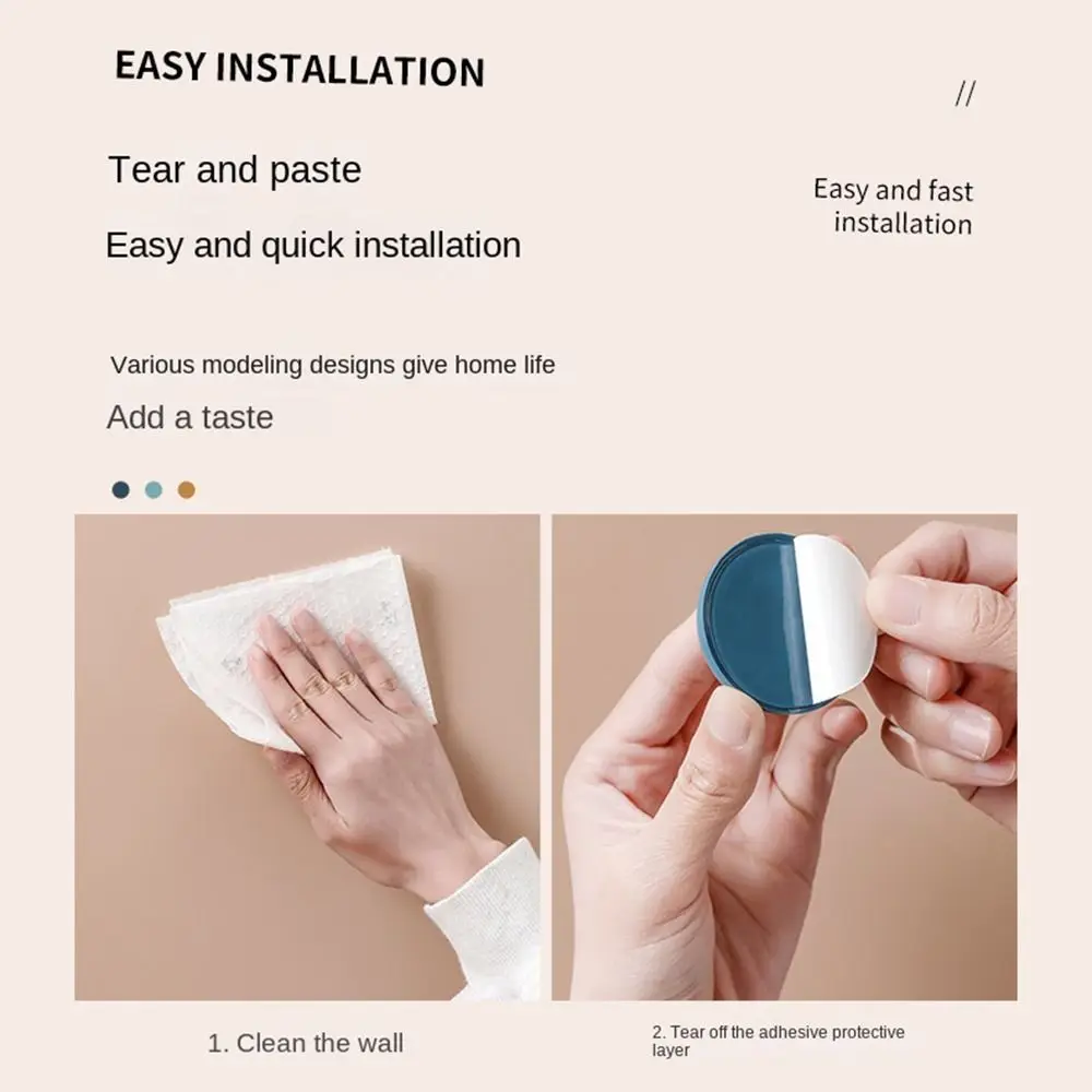 Cartoon Wall Protector Door Crash Pad Animals Design Self Adhesive Door Handle Bumper Silicone Mute Stopper Refrigerator