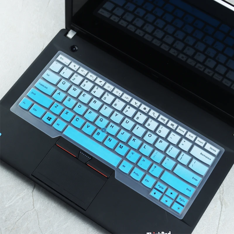 Keyboard Cover Skin Silicone Laptop For Lenovo Yoga Gen 3/4/5 Thinkpad T14 L14 Gen 1 L380 L390 L480 L490 S2 Thinkpad P1 2