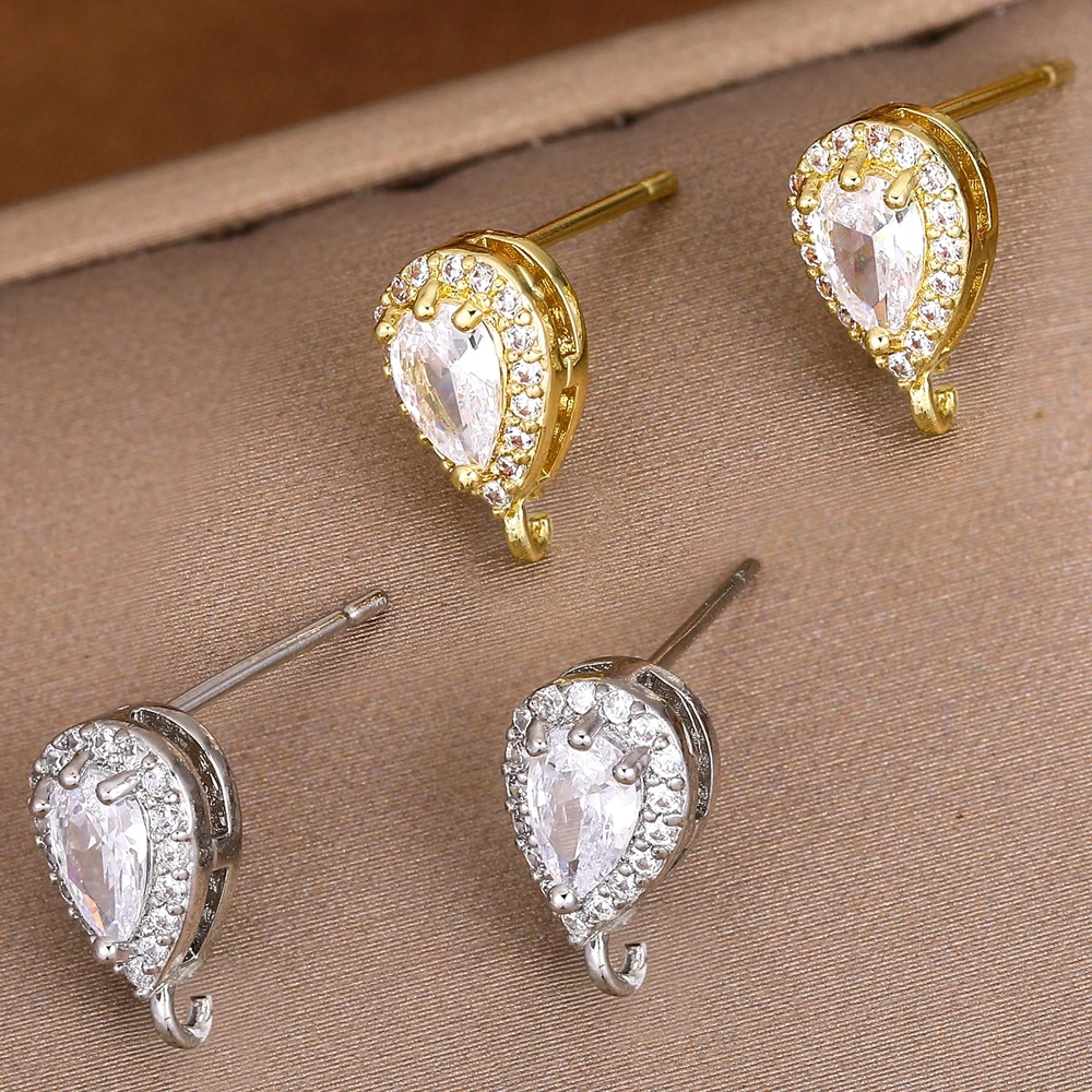 Set of 2 Handmade Earring Fasteners - Creative Ear Wire Hooks and Clasp Locks