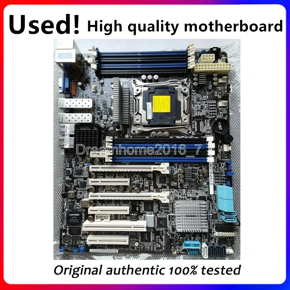 C621 Lga 3647 Per Asus Z11Pa-U12 10G-2S Server Workstation Z11 Scheda Madre Ddr4 Computer Usb3.0 Sata3 Desktop Mainboard Usato