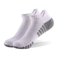 6 paires de chaussettes de course à fond de serviette épaissies chaussettes de bateau en maille chaussettes de sport respirantes antidérapantes chaussettes basses pour hommes chaussettes pour femmes 4