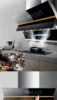 Smoke Grease Extractors Cooker Hoods Industrial Stainless Range Hood 900 * 420 * 520mm 6