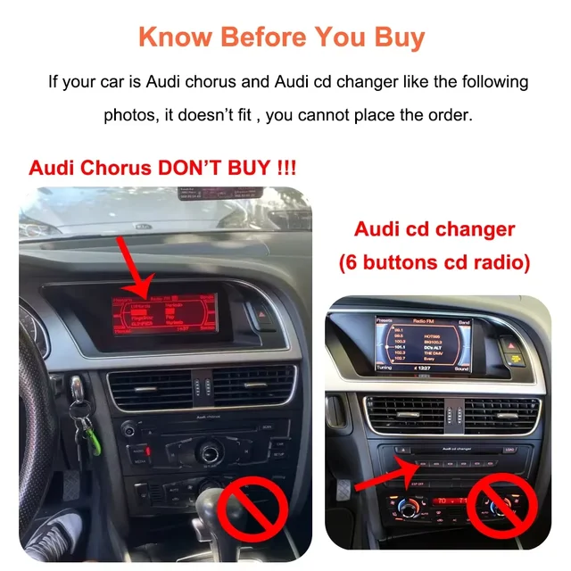 8.8 Inch Wireless CarPlay Android Auto Linux Car Radio For Audi A4 A4L B8 2013 2014 2015 2016 Touch Screen BT Multimedia Stereo 2