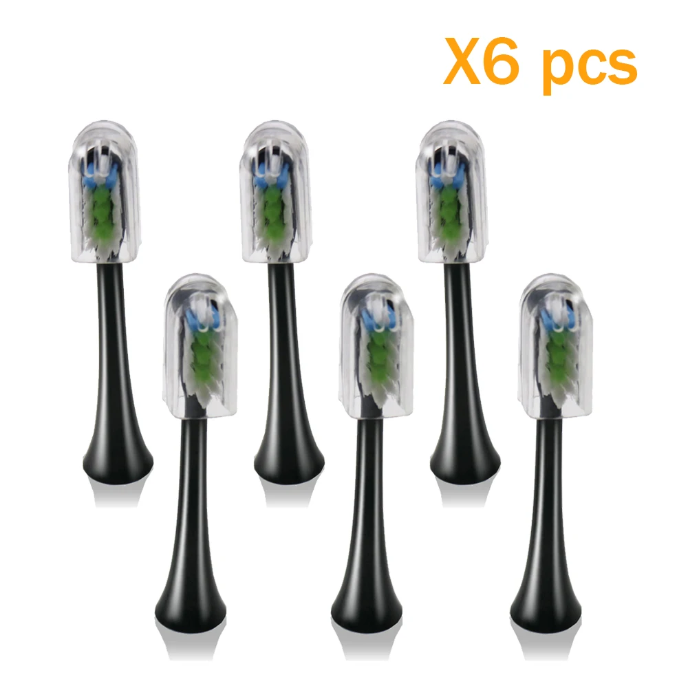 6Pcs Toothbrush Heads for Xiaomi Soocas  X3 for SOOCAS / Xiaomi Mijia SOOCARE X3 Electric Tooth Brush Heads