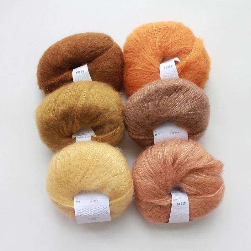 1*25g ball Sandnes Garn Tynn Silk Mohair Handknitting Yarn 3