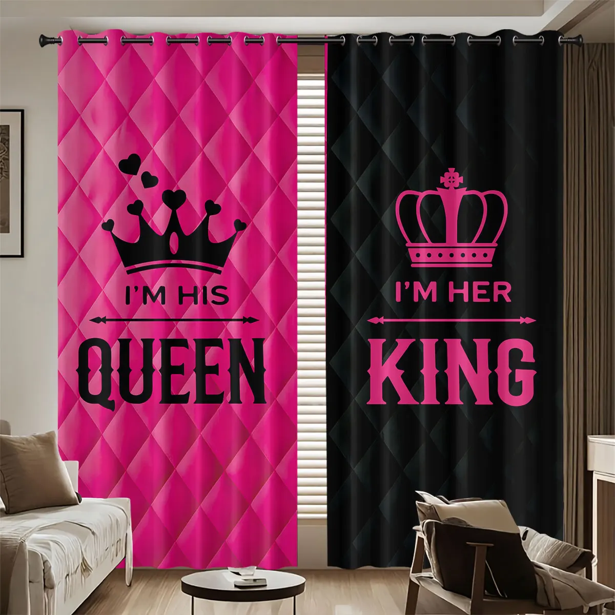 Color Block Curtains 6