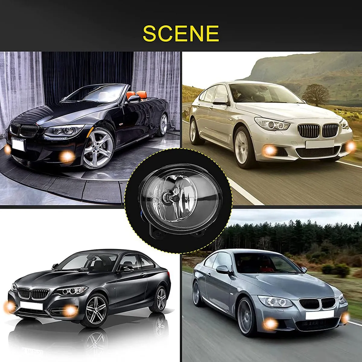 신뢰할 수 있는 전면 범퍼 운전등 안개등 63177839865 63177839866 BMW- 2 3 5 시리즈 E92 E93 F07 F10 F22 F23 M3 M5 용