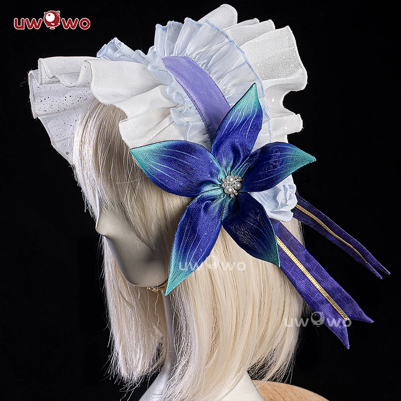 DISPONIBILE UWOWO Costume Cosplay Cantarella dal Gioco Wuthering Waves, Costume da Medusa Cantarella con Ombrello, Costume di Halloween - immagine 4