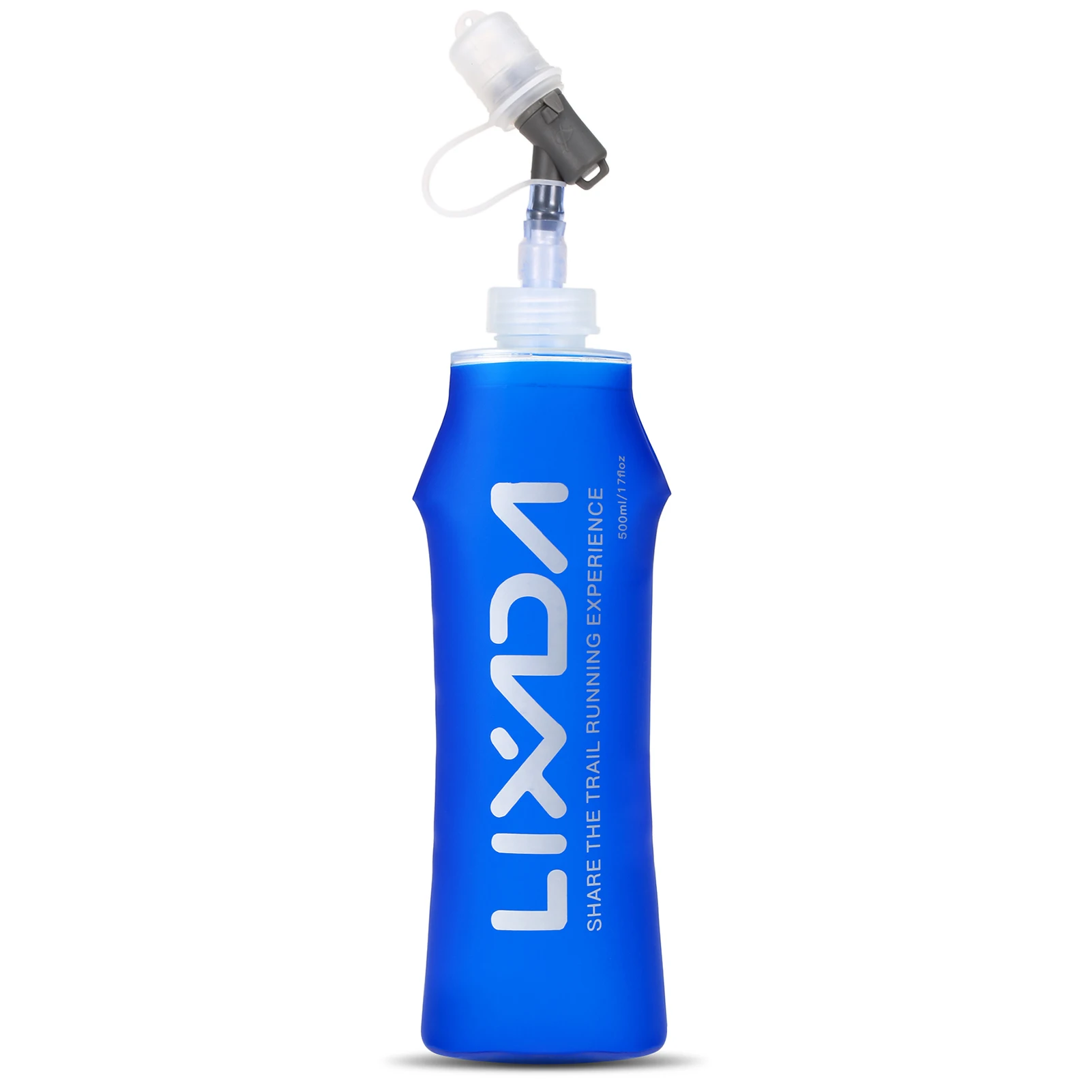 Sports Water Bottle Portable Water Bottle Lixada 250ml / 500ml / 300ml 380ml Soft Bottle Folding BPA Free Hydration Water Bottle Outdoor Running Hiking Cycling