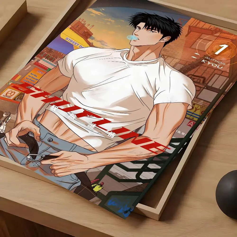 Anime S-Shutline Jake Gillan Moon Shingun Poster Wasserdichte Filmplakate Hochwertiger Wandkunstdruck für Raumdekoration Geschenk – Detail 8