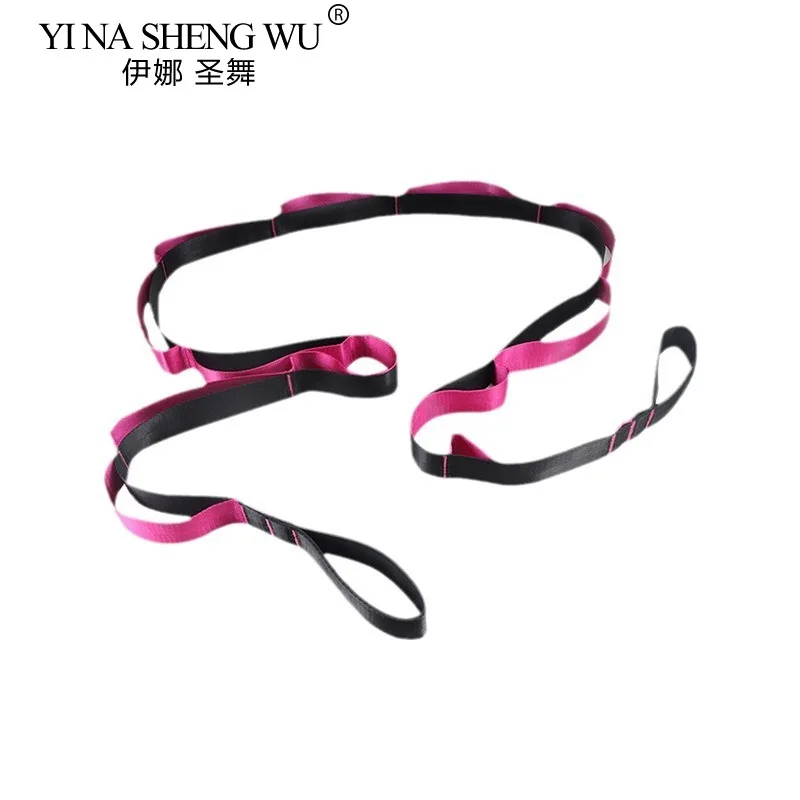 Enhanced Non-Elastic Stretch Strap for Yoga, Pilates, Dance, and Physical Therapy