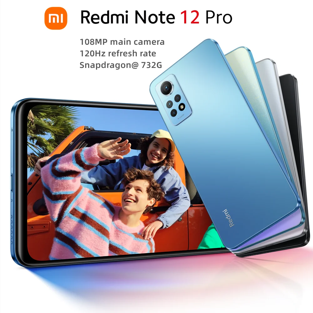 Xiaomi Redmi Note 12 Pro 4G 6+128GB Glacier Blue