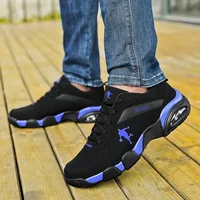 Baskets de course pour hommes en plein air confortable en cuir + maille chaussures de marche hommes Jogging formateursTenis Masculino Zapatillas Hombre 5