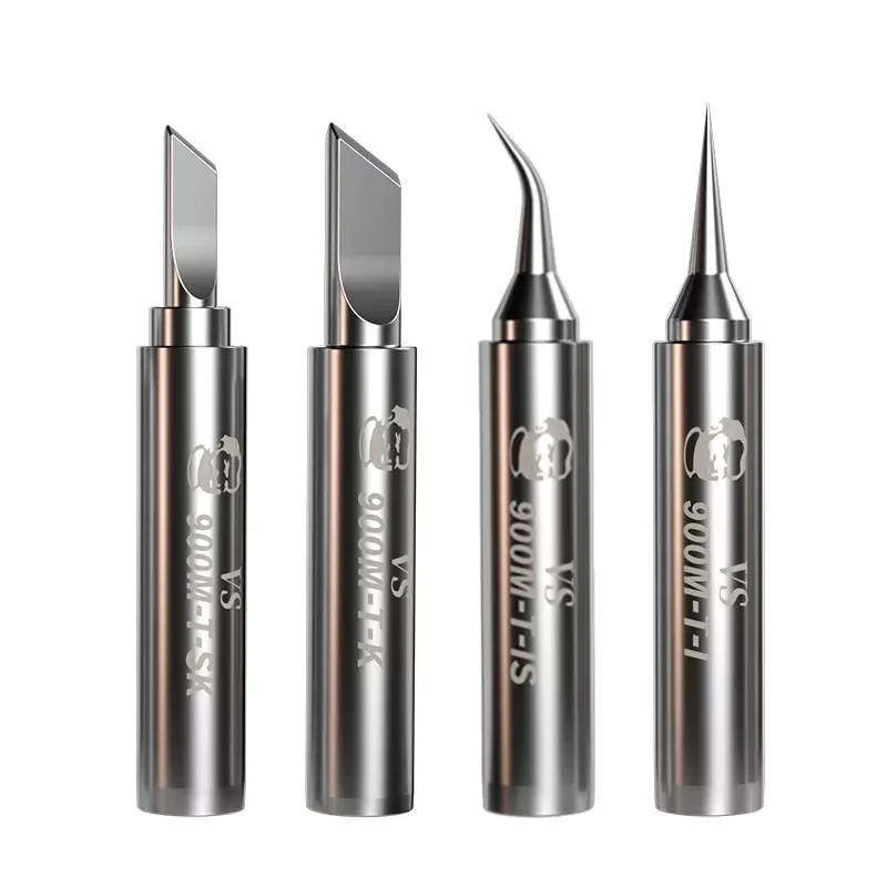 

MECHANIC 936 937 Lead-Free Electric Soldering Iron Tips Rapid Heating For BGA Reballing Chip Repair Blade Straight Pointed Elbow