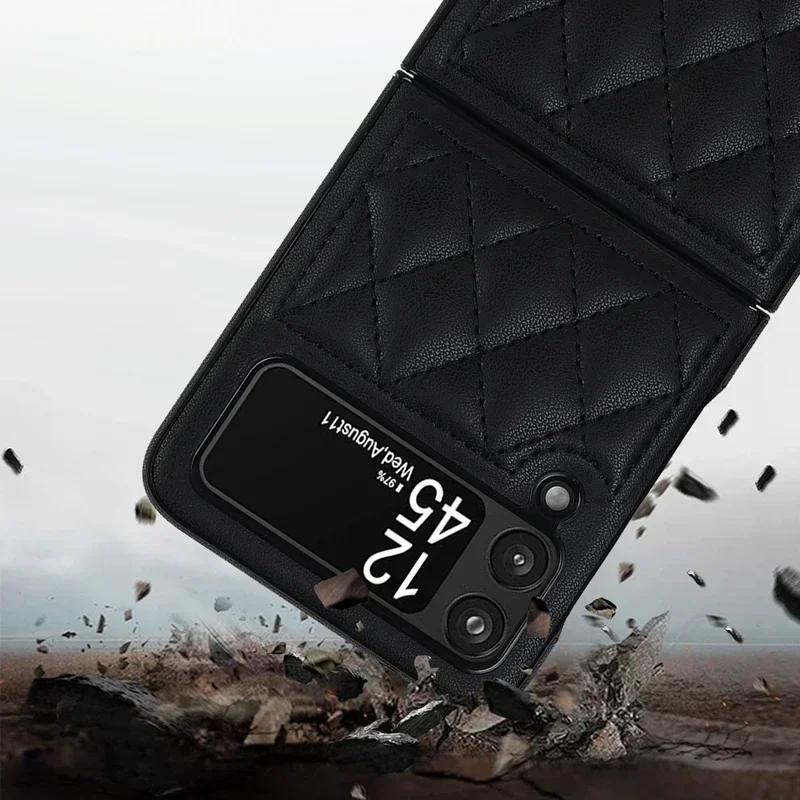 Premium Anti-Drop Leather Flip Phone Case