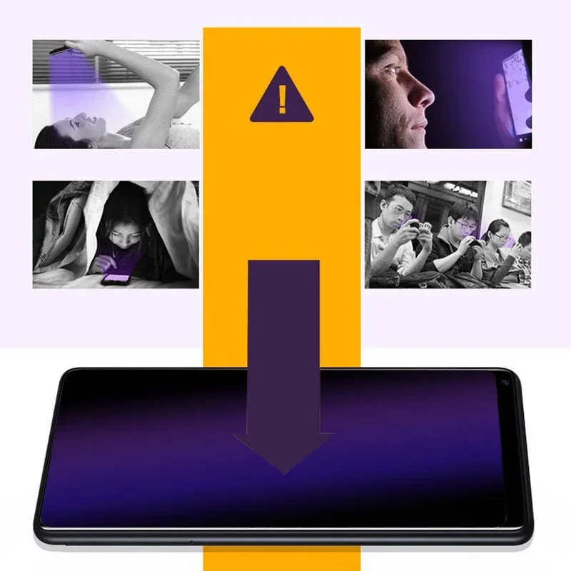 Premium Tempered Glass Screen Protector with Anti-Blue Light
