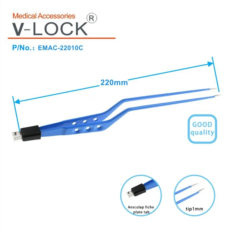 Pinza Bipolare Monouso, Per Connettore Scheda Piastra Scheda Aesculap, Customize Personalizza