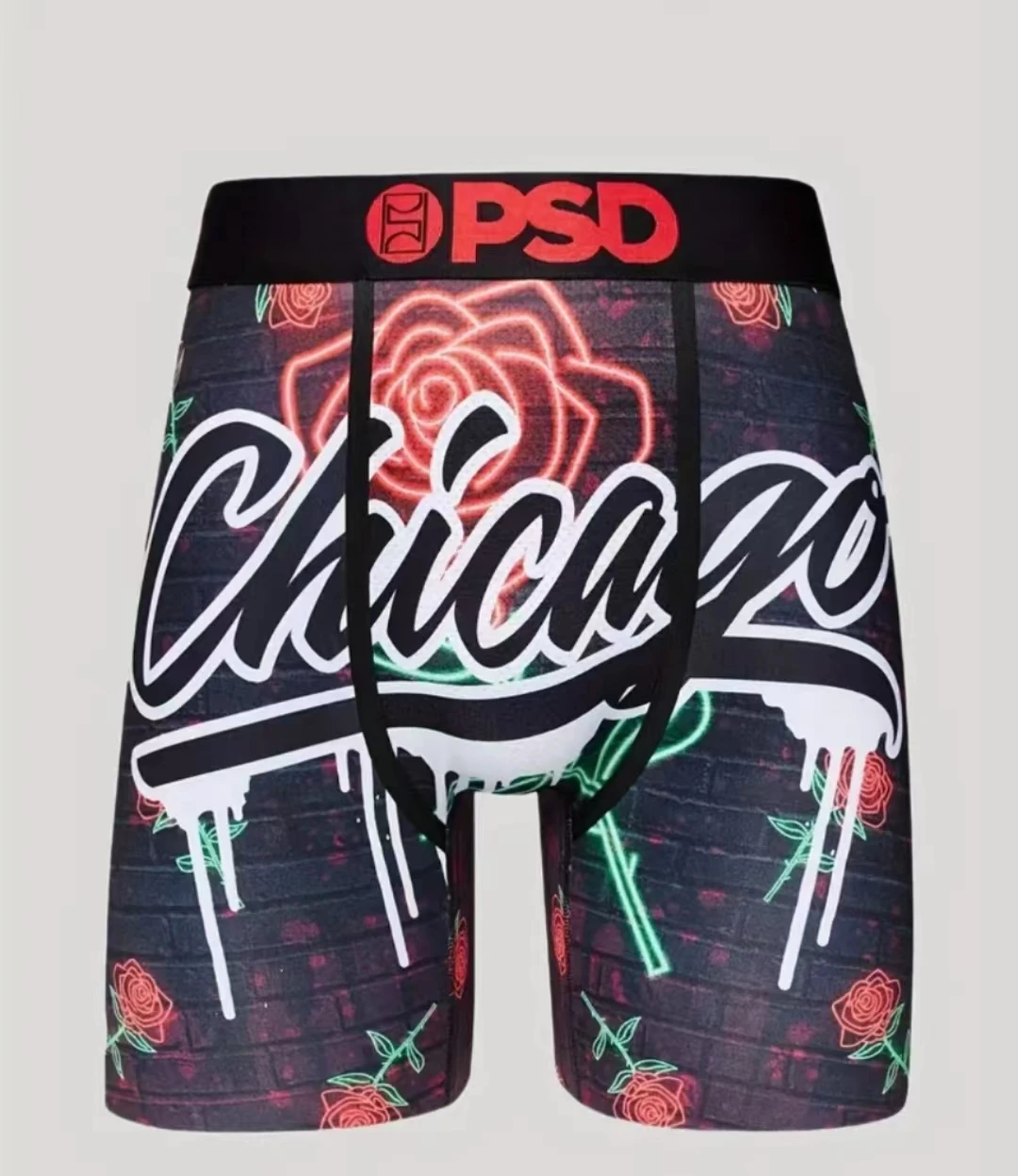 Men's long Boxer briefs, New and interesting elastic boxer briefs, Breathable and comfortable quick drying sports boxer briefs,