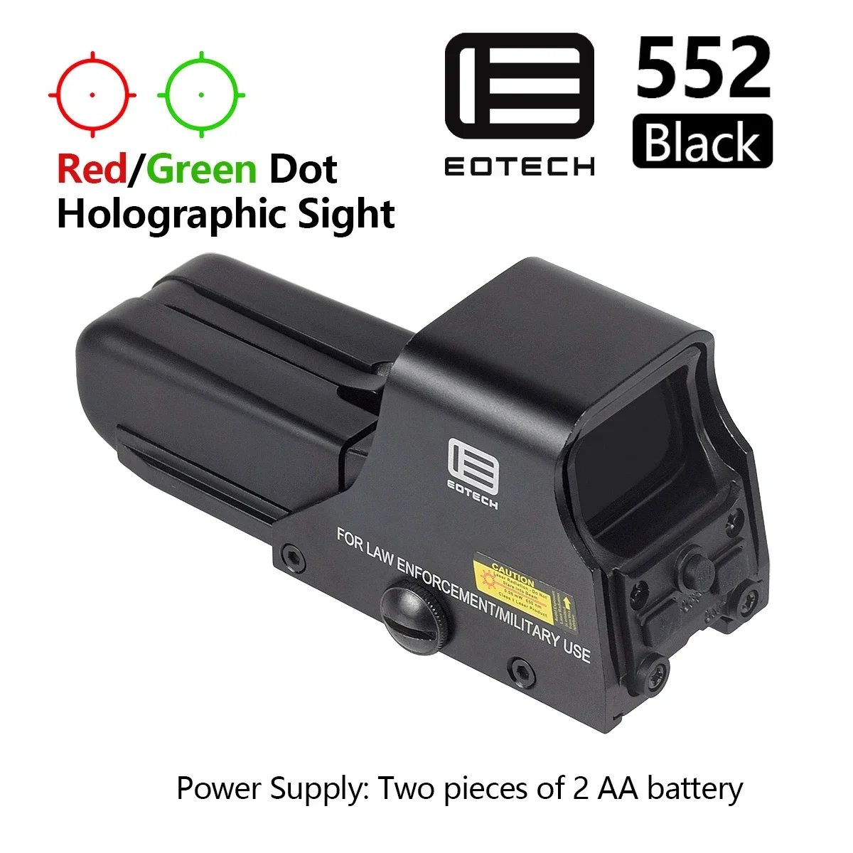 EOTech 551 552 553 558 Red Green Dot Holographic Sight Hunting Red Dot Reflex Sight Airsoft Weapon Riflescope UNITY Fast Mount