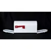 Aluminum Mailboxes for Outside with Post and Solar Mailbox Light for Easy Navigation,Mailbox and Post Combo Kit,Custom Mailboxes 5