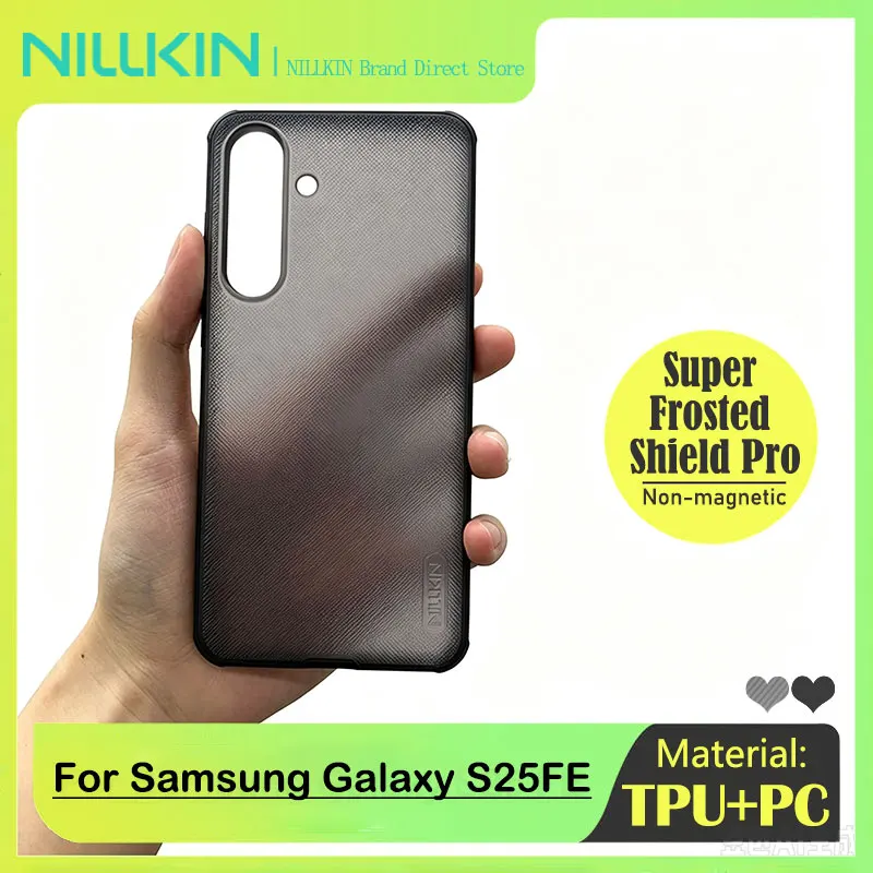 NILLKIN Super Frosted Shield Pro Magnetic Case - Dual Layer Shockproof, Anti-Slip Matte Coating