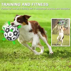 Interactive Football Dog Toy for Indoor and Outdoor Play (Dog Football)