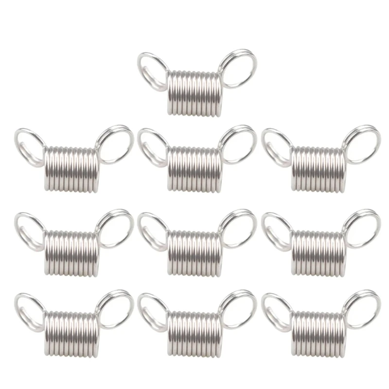 10 Pcs Beads Stopper Mini Spring Clamps for DIY Handmade Bracelets Necklace