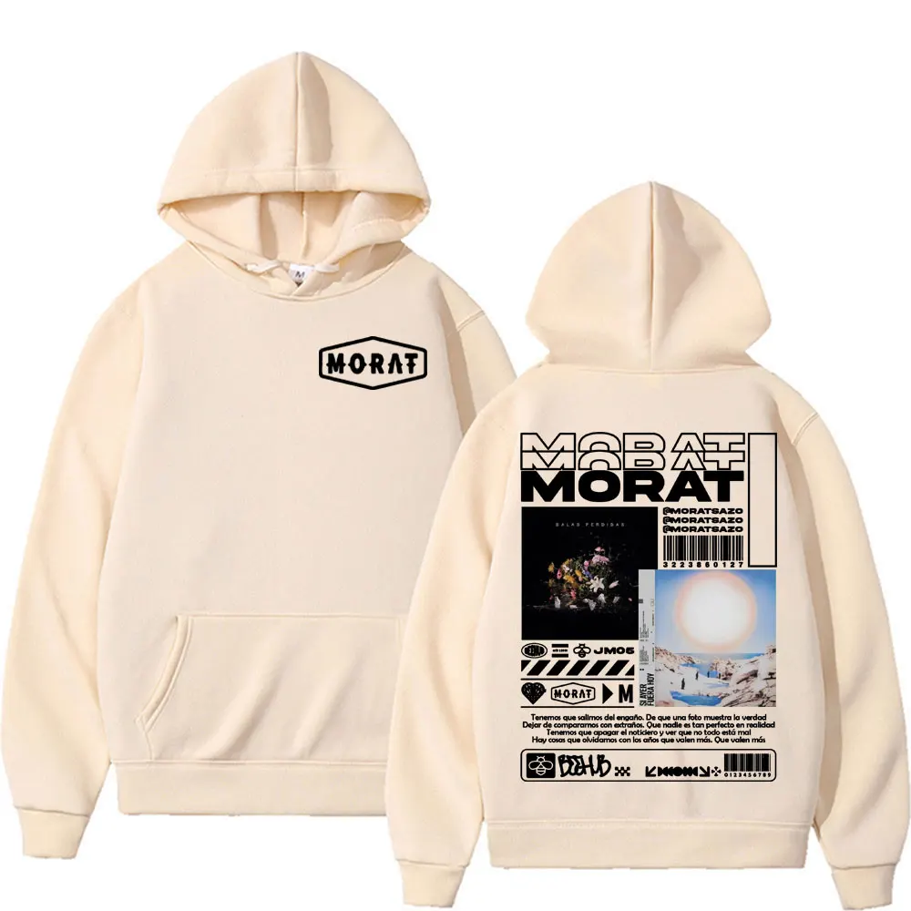 Rock Band Morat Album Graphic Hoodies Men's Hip Hop Style Fashion Vintage Sweatshirts Unisex Harajuku Casual High Quality Hoodie 5