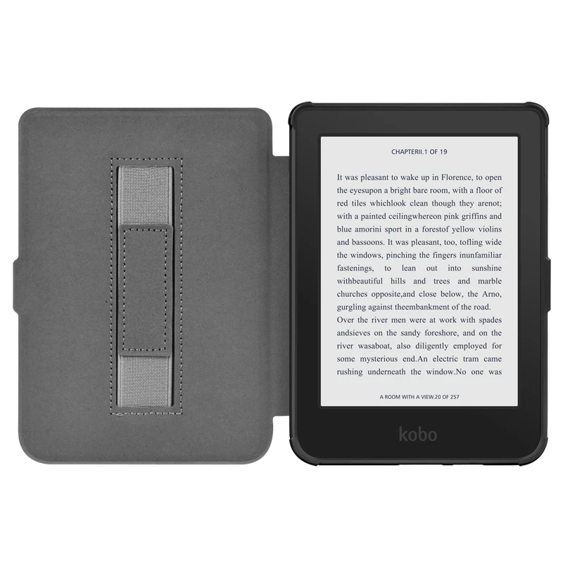 Estojo Macio de Tecido com Alça de Mão Capa Inteligente para Tolino Shine Capa Protetora Magnética Kobo Clara hd 2023 - Imagem 5
