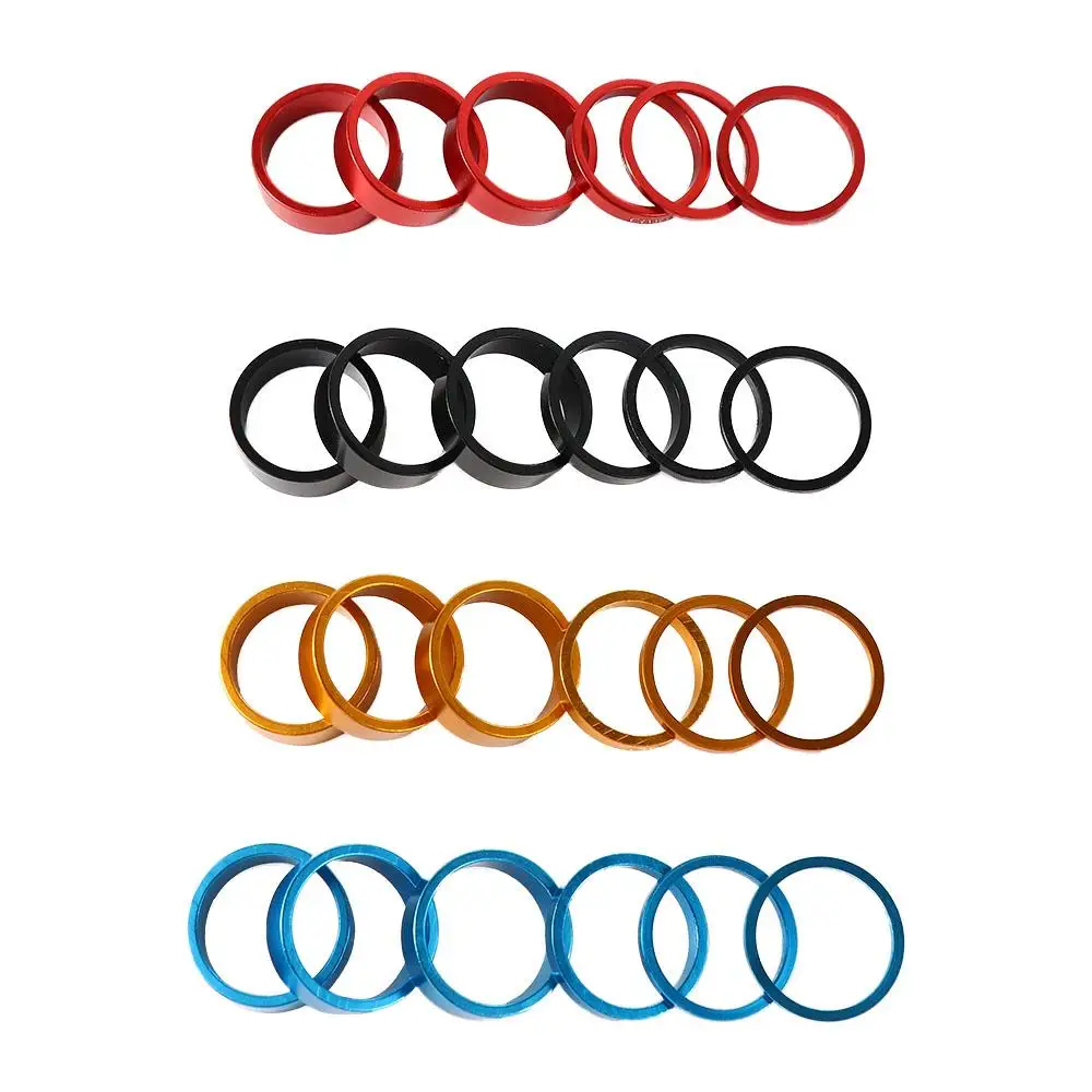 Aluminum Alloy Ring Gasket Headset Riser MTB Road Front Fork Washer Handlebar Spacers Stem Spacers Bike Headset Washer bicycle headset,bicycle spacer