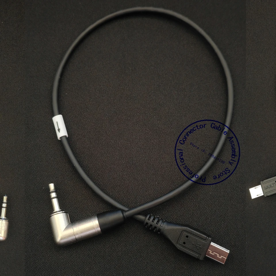 Tiecode-tentacle sync tiecode発電機ケーブル、3.5mm trsからマルチ