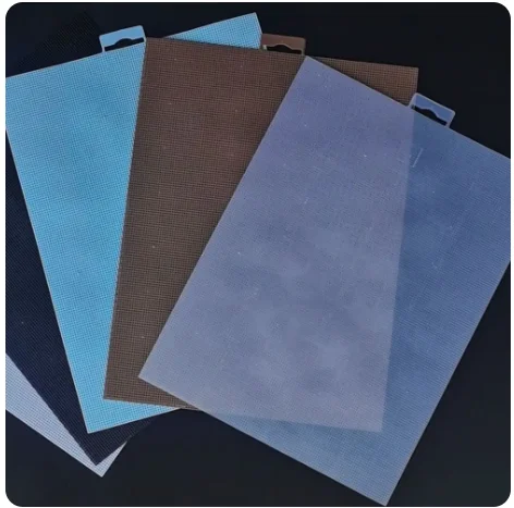 28x21cm Cross Stitch Canvas Grid 14CT Handmade Embroidery Fabric Canvas Grid Convenient Square Plastic Fabric
