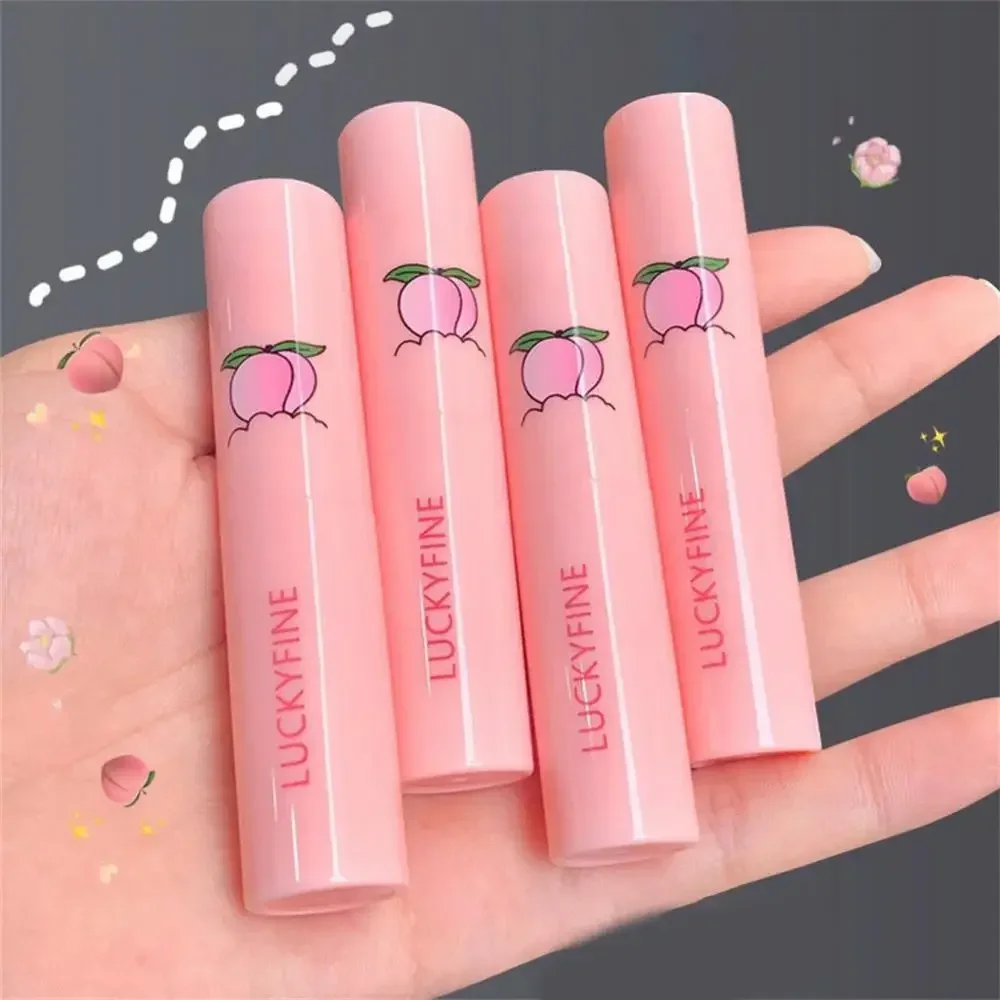 Natural Peach Lip Balm Temperature Change Color Lipstick Moisturizing Hydrates Long-lasting Lip Care Tools Make Up Cosmetics lip balm,lip makeup