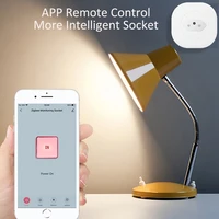BORUIDAPLS Tuya Zigbee Smart Socket EU/FR/Israel/Brazil/Switzerland 16A With Power Monitoring Voice Control Alexa Google Home - Image 2