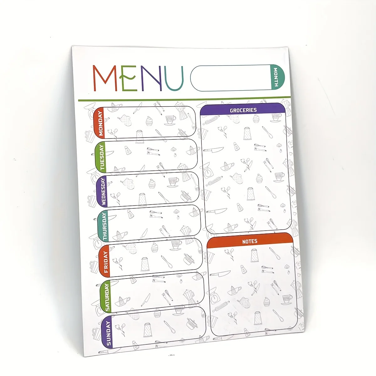 Erasable Monthly And Weekly Schedule, Magnetic Calendar Sticker, Whiteboard, Soft Magnetic Note Sticker, Message Board