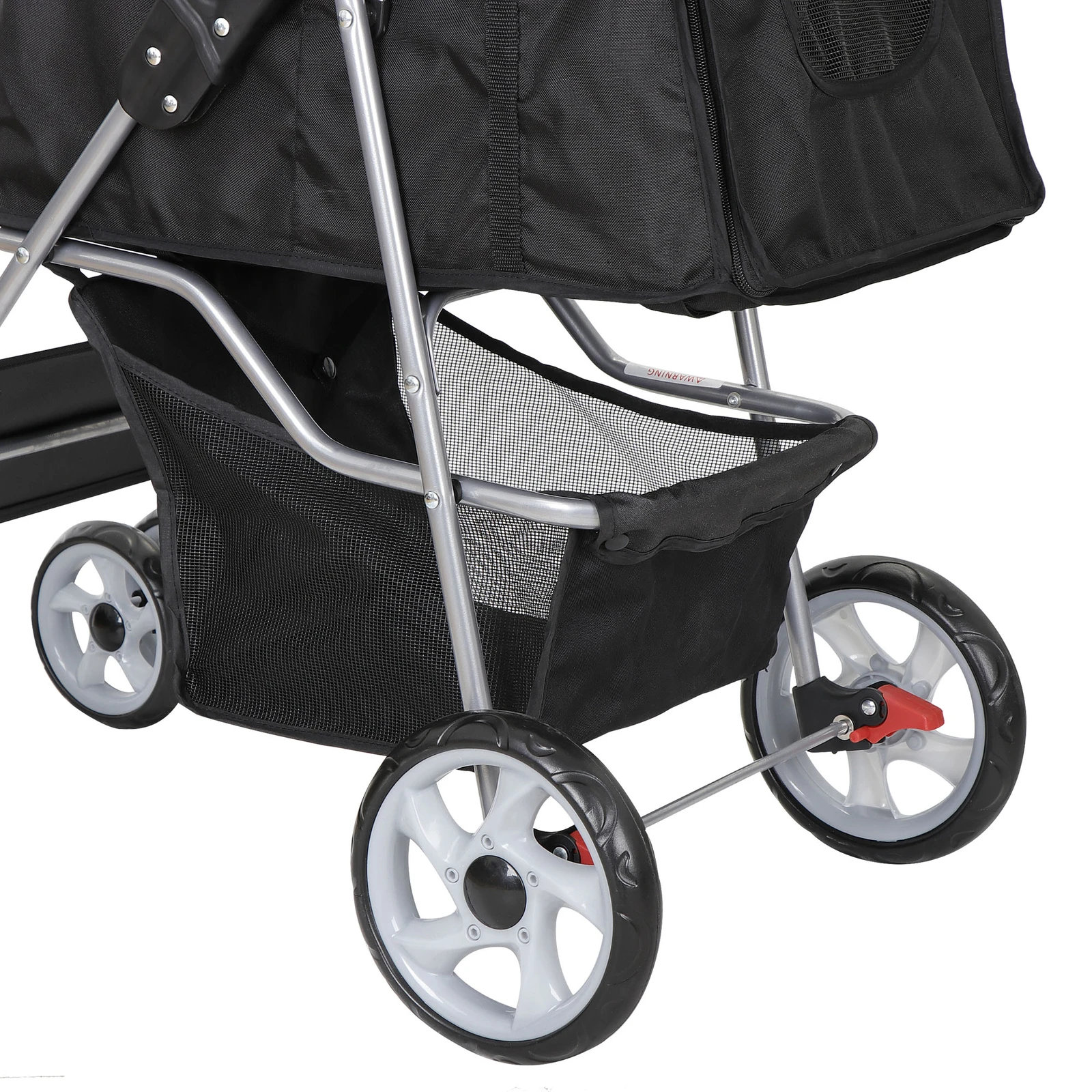Folding Pet Stroller with Cup Holder 4