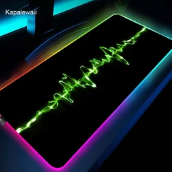 Logitech – tapis de souris RGB pour jeu Xl, accessoire de Gamer avec rétroéclairage LED 40x90 