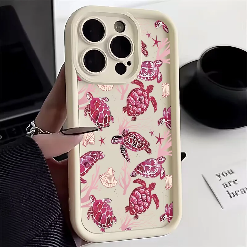 Colorful Artistic Turtle Phone Case