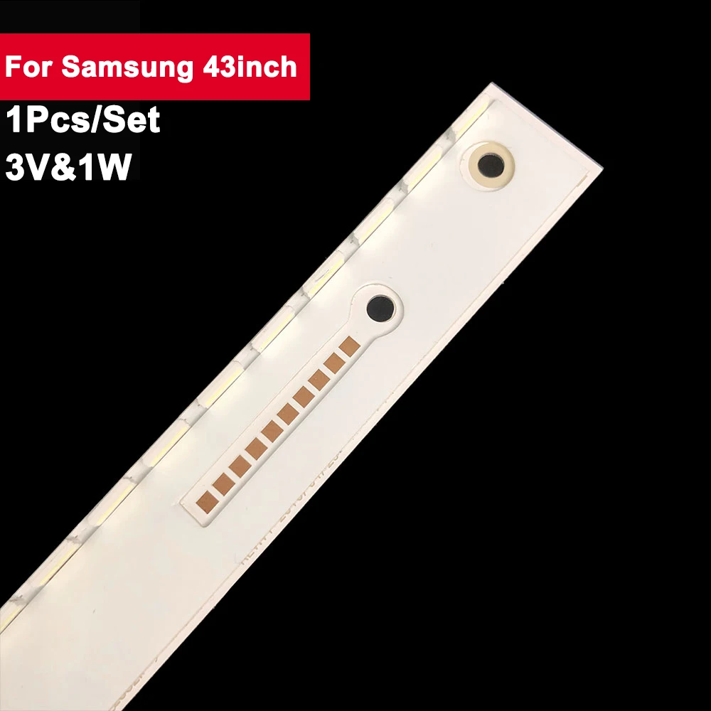 523Mm 3V Led Retroilluminazione Tv Strip Bar Per Samsung 43 Pollici 1Pc Riparazione Di Accessori Tv Ue43M5500 Hg43Ae690Dk Ua43M5500A